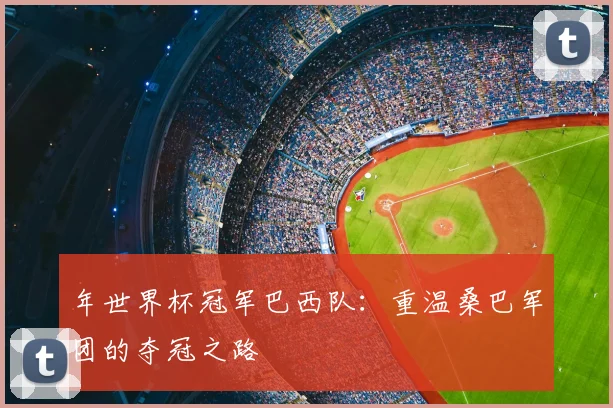 年世界杯冠军巴西队:重温桑巴军团的夺冠之路